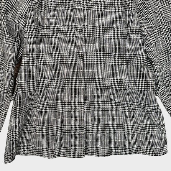 NWT Heartloom Women's Edie Plaid Houndstooth Blazer Coat Jacket Size Medium - Picture 7 of 12